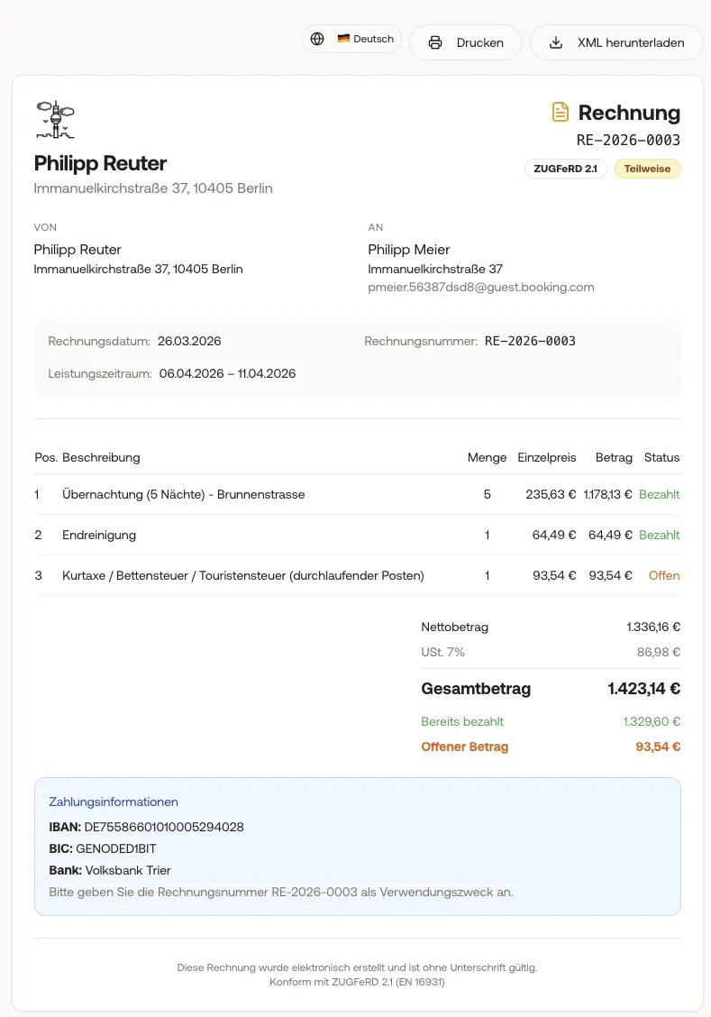 Invoicing